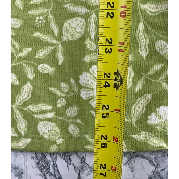 Style & Co. Plus Size OX Essential Elbow Sleeve Tee In Gram Green - Picture 4 of 9